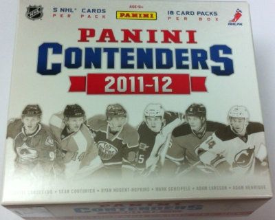 2011-12 Playoff Contenders Hockey Hobby Box