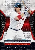 2012 Topps Golden Giveaway Adrian Gonzalez Golden Moments
