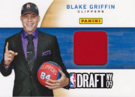 2012 Panini Father's Day Blake Griffin NBA Draft Material Card
