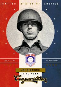 2012 Panini Cooperstown With Honors Joe DiMaggio Card