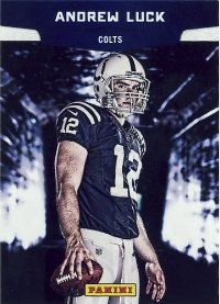 2012 Panini National Wrapper Redemption Andrew Luck RG Collection Card