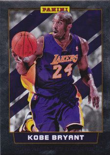 2012 Panini National Wrapper Redemption Kobe Bryant Base Card