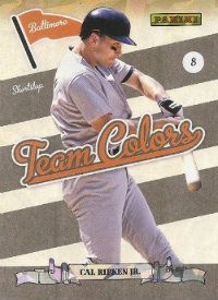 2012 Panini National Wrapper Redemption Team Colors Cal Ripken Jr.