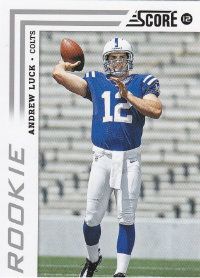 2012 Score Andrew Luck SP Photo Variation RC Card