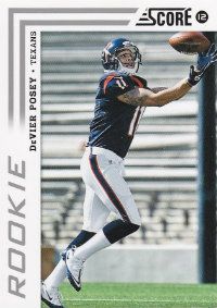 2012 Score DeVier Posey Photo Variation Rookie Card