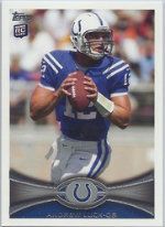 2012 Topps Andrew Luck SP Photo Variation RC