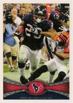2012 Topps Arian Foster SP Photo Variation Base Card #360