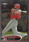 2012 Topps Chrome Justin Upton Base Card #10