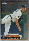 2012 Topps Chrome Justin Verlander Base Card #93