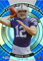 2012 Topps Finest Atomic Rookie Andrew Luck FAR-AL