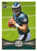 2012 Topps Nick Foles RC Photo Variation Card #186