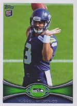 2012 Topps Russell Wilson SP Photo Variation RC #165