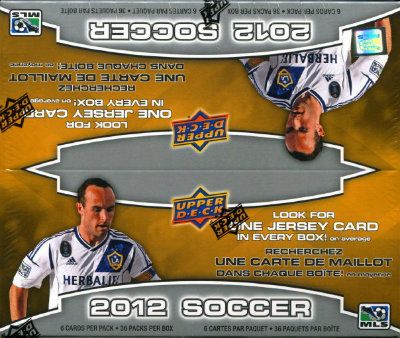 2012 Upper Deck MLS Soccer Box