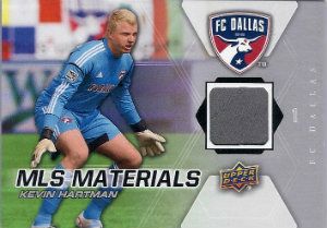 2012 Upper Deck MLS Materials Kevin Hartman Card