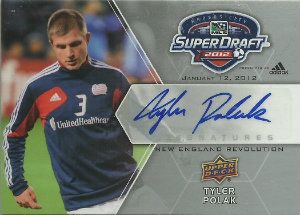 2012 Upper Deck MLS Super Draft Autograph #SDS-TP Tyler Polak