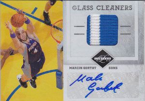 2011-12 Panini Limited Glass Cleaners Auto Jersey #7 Marcin Gortat #/25