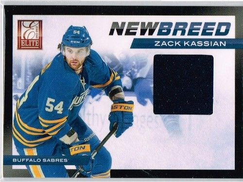 2011-12 Donruss Elite New Breed Zack Kassian Material Card #29