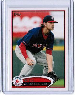 2012 Topps Pro Debut Will Middlebrooks Variation Sp