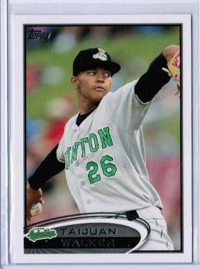 2012 Topps Pro Debut Taijuan Walker Variation RC