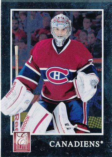 2011-12 Donruss Elite Hockey Carey Price Base Card