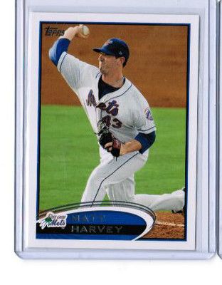 2012 Topps Pro Debut Matt Harvey Variation