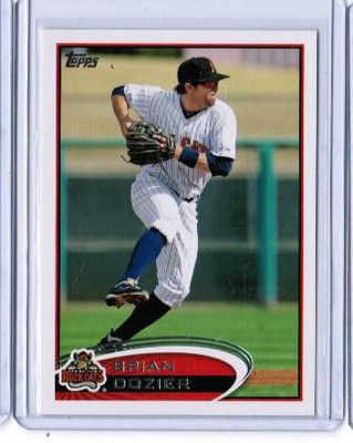 2012 Topps Pro Debut Brian Dozier Variation Sp