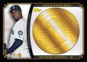 2012 Topps Series 2 Michael Pineda Gold Coin