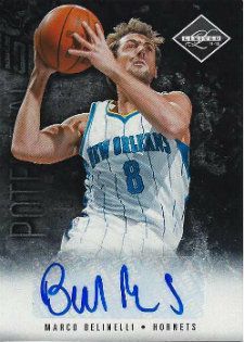 2011-12 Panini Limited Potential Autograph #5 Marco Belinelli #/99