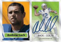 2012 Topps Chrome Andrew Luck 1957 Topps