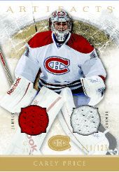 2012-13 UD Artifacts Carey Price Jersey Card
