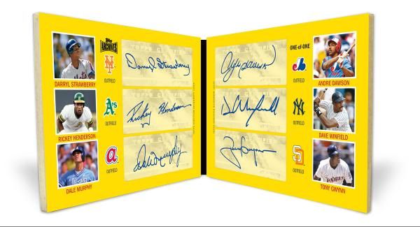 2012 Topps Archives Book Card Autograph