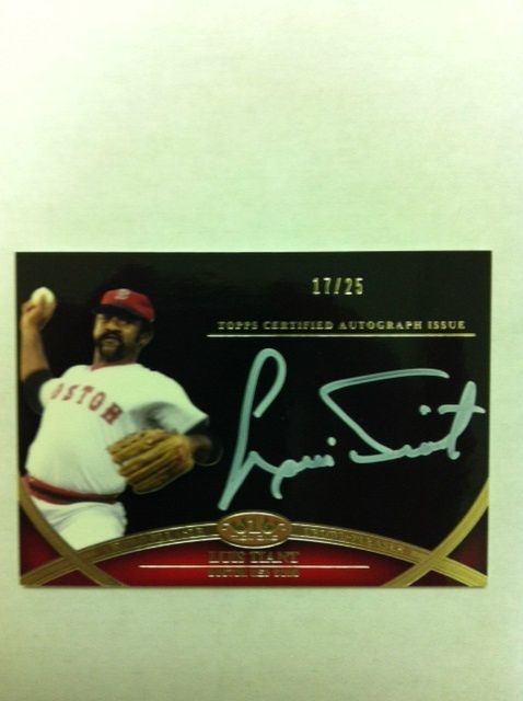 2012 Topps Tier 1 Crowd Pleaser Autograph