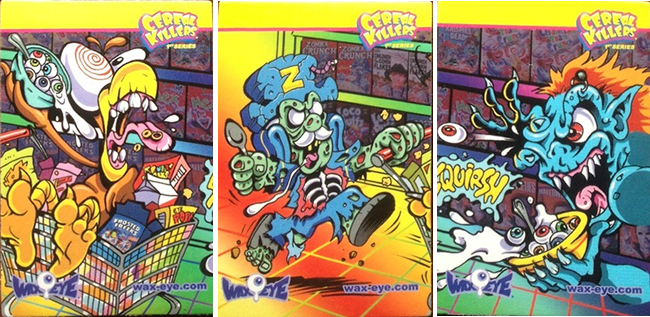 Cereal Killers Series 1 Magnet Card Set