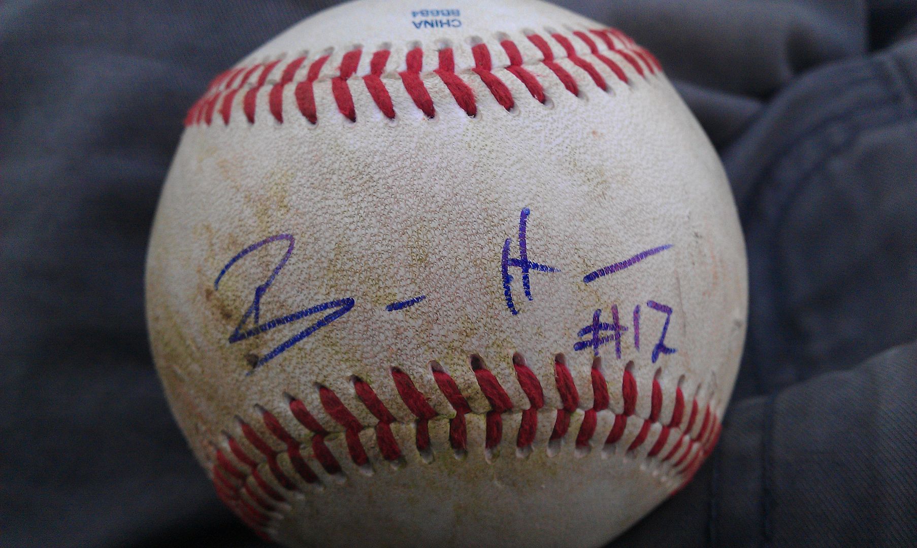 Billy Hamilton Autograph Baseball