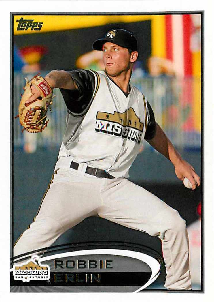 2012 Topps Pro Debut Robbie Erlin Base