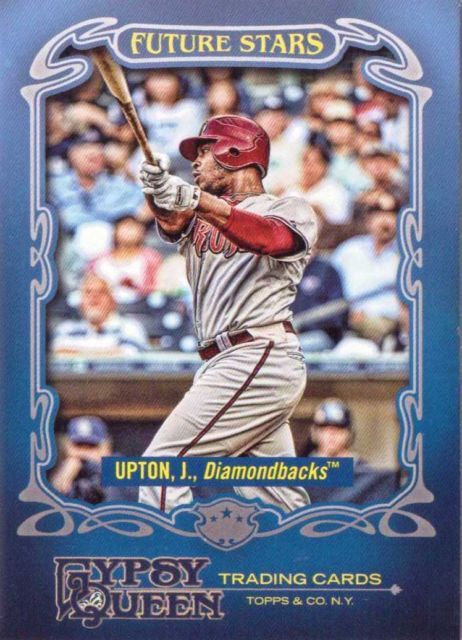 2012 Topps Gypsy Queen Justin Upton Future Stars