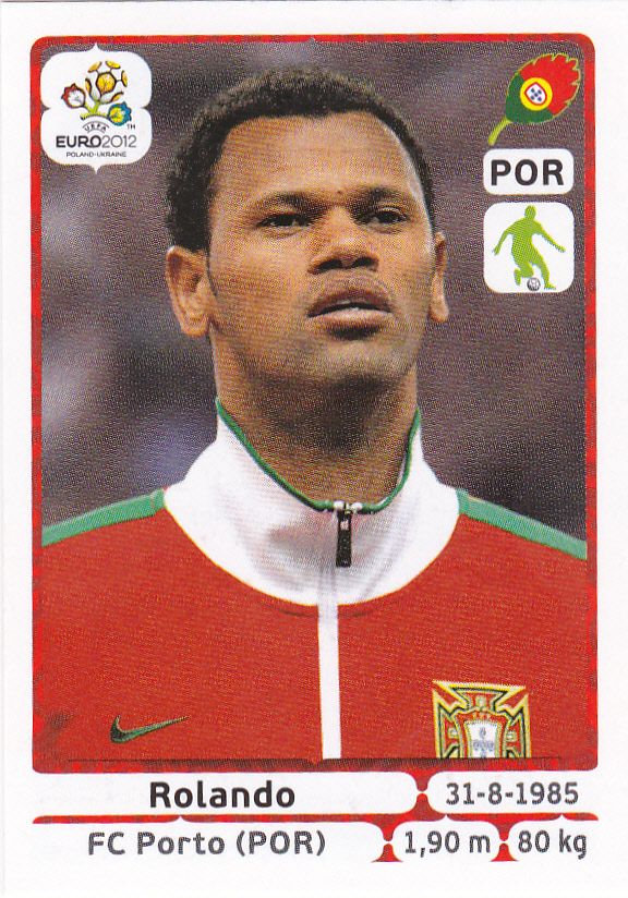 2012 Panini Futbol Soccer Stickers Rolando