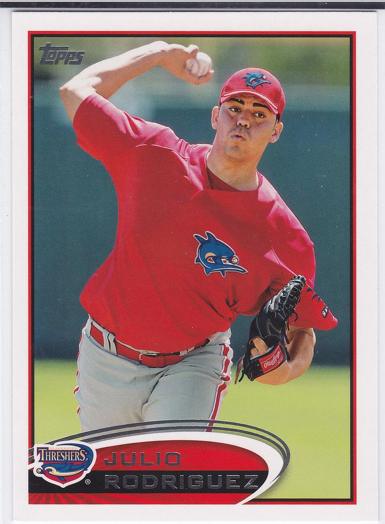 2012 Topps Pro Debut Julio Rodriguez Base