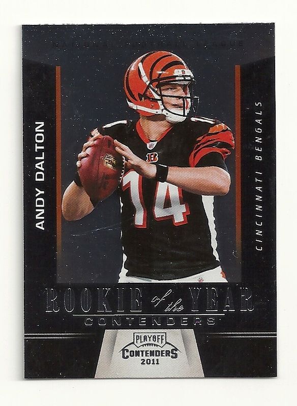 2011 Panini Contenders Andy Dalton Rookie of the Year