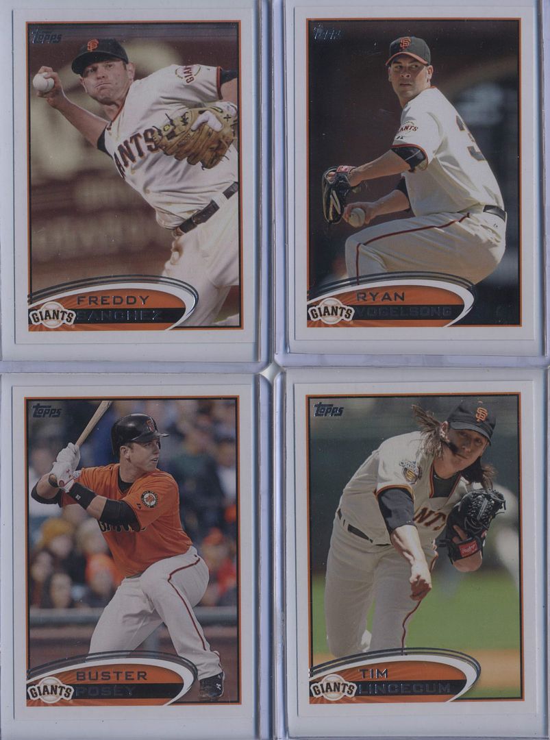 2012 Topps Series 2 Buster Posey Base Card