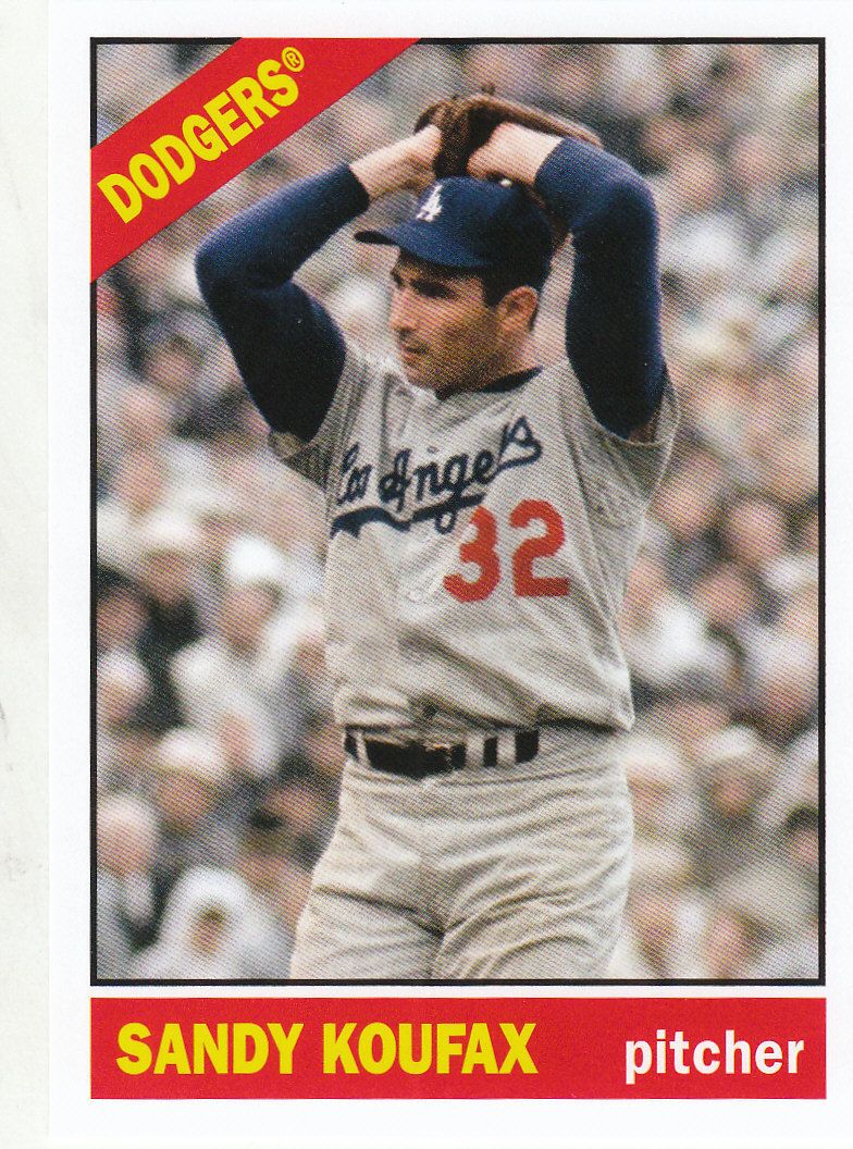 2012 Topps Archives Sandy Koufax SP Card #210