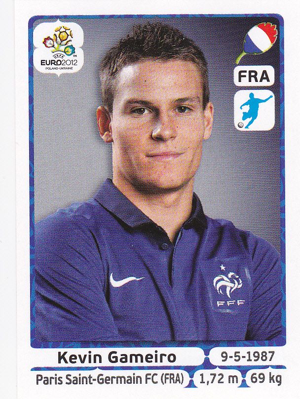 2012 Panini Euro Soccer Stickers Gameiro