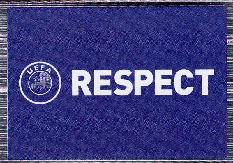 2012 Panini Euro Soccer Futbol Stickers Respect