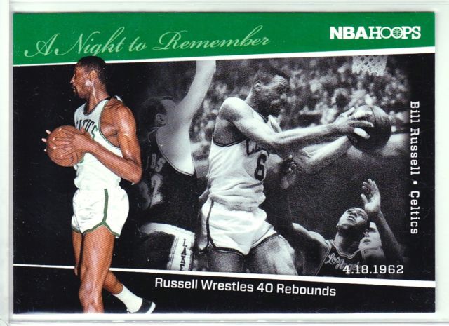 11-12 Panini NBA Hoops Bill Russell A Night To Remember