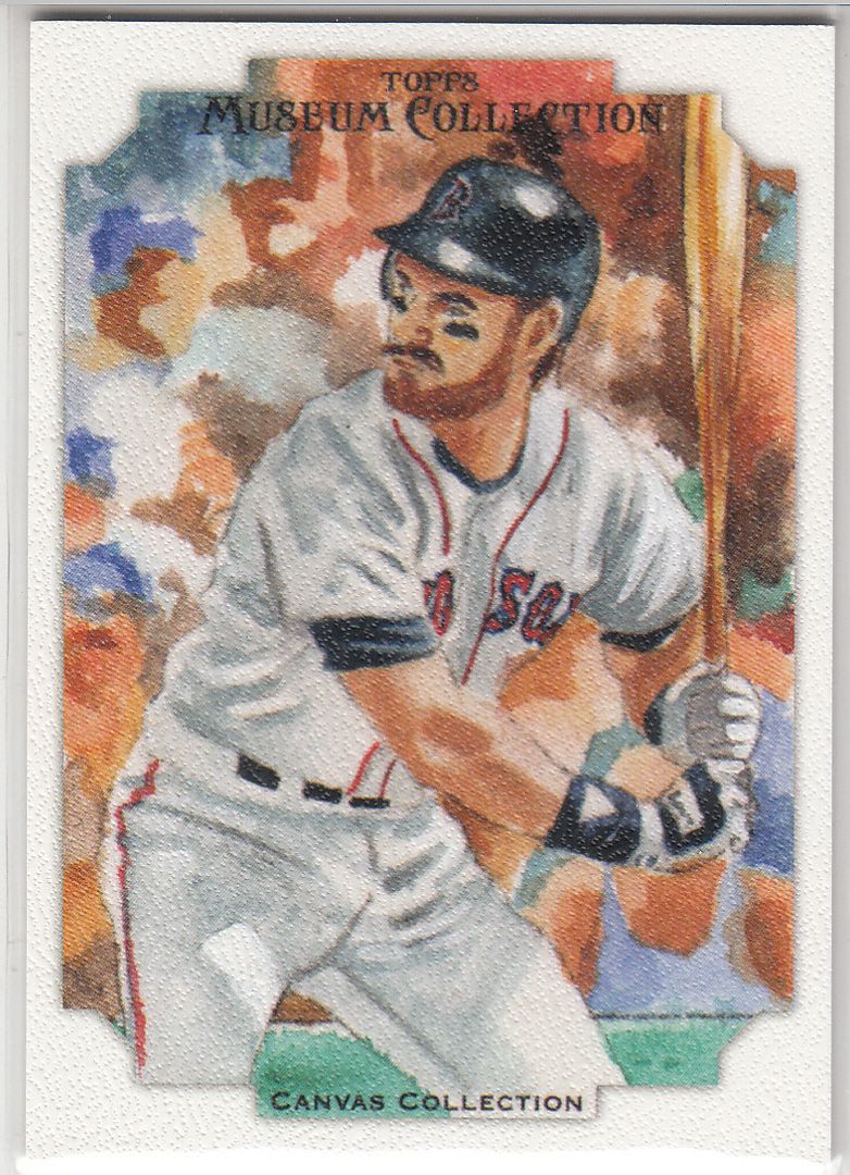 2012 Topps Museum Collection Wade Boggs Canvas