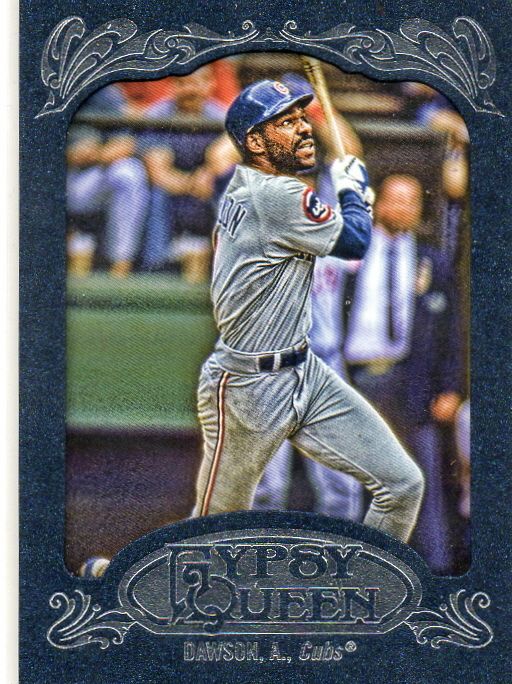 2012 Topps Gypsy Queen Andre Dawson Blue /599