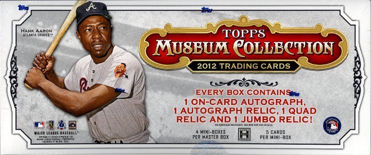 2012 Topps Museum Collection Baseball Hobby Box