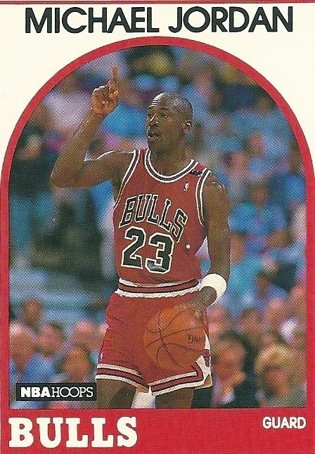 1989-90 Hoops Michael Jordan Card