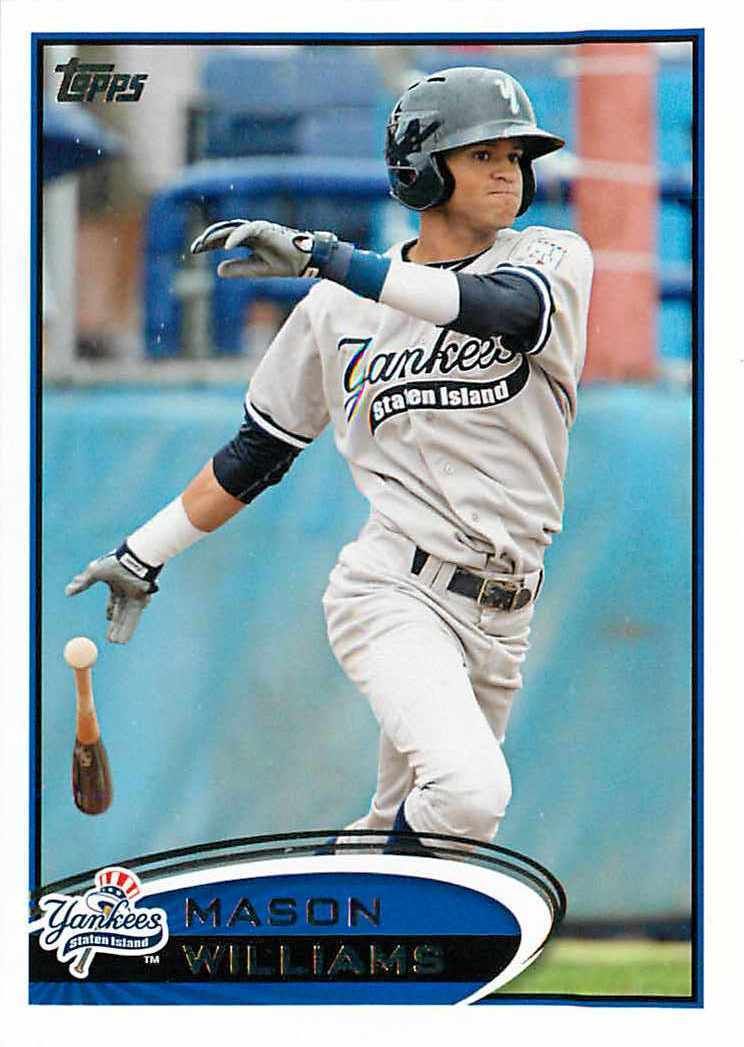 2012 Topps Pro Debut Mason Williams