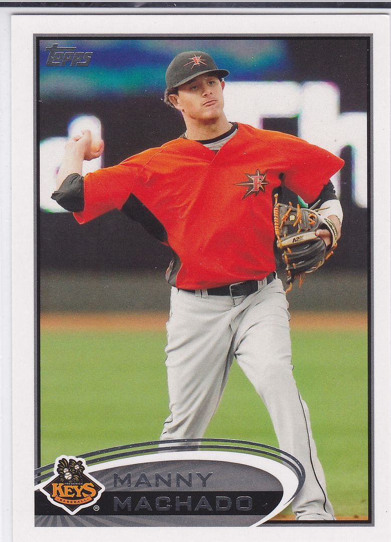 2012 Topps Pro Debut Manny Machado 